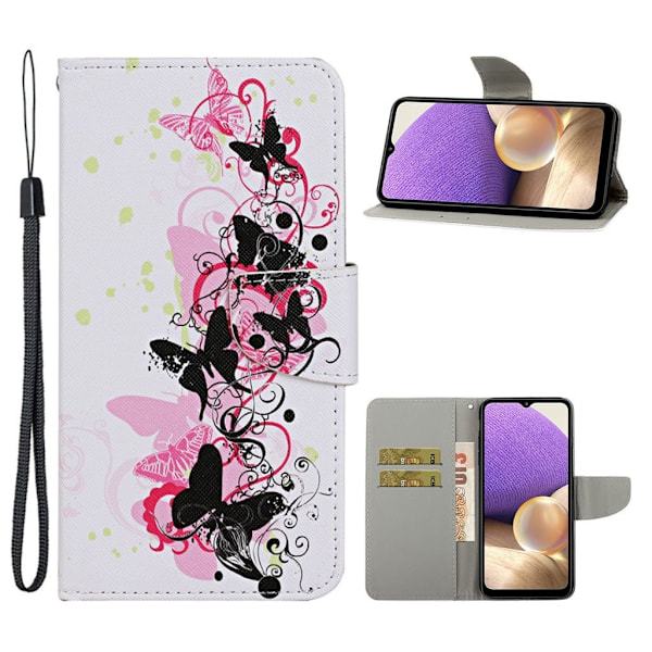 Wonderland Samsung Galaxy A32 fodral -Flerfärgad multifärg