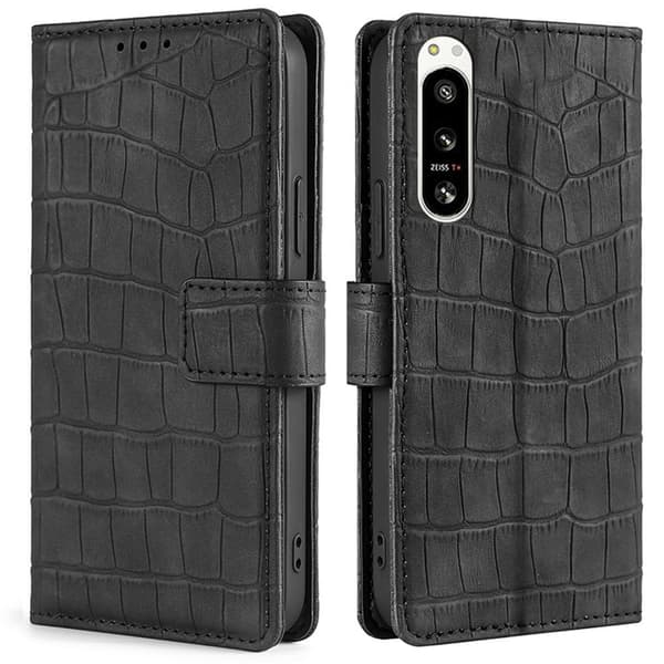 Croco Sony Xperia 5 IV skal - Svart Svart