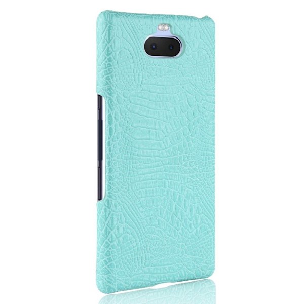 Sony Xperia 10 krokodille etui - Cyan Green