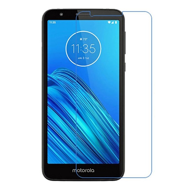 Ultraklar LCD skærmbeskyttelse til Motorola Moto E6 Transparent