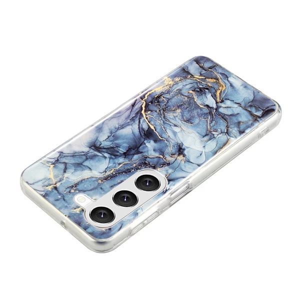Marmormotiv Samsung Galaxy A14 skal - Grå Silvergrå
