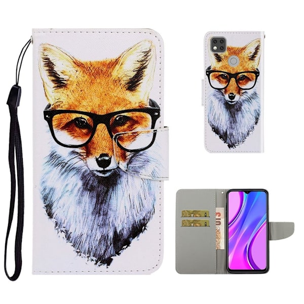 Wonderland Xiaomi Redmi 9C fodral -Vit Vit