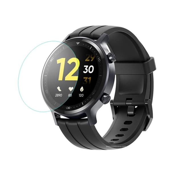 Realme Watch S arc edge tempered glass screen protector Transparent