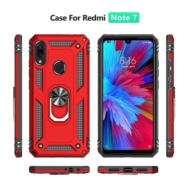 Bofink Combat Xiaomi Redmi Note 7 / Xiaomi Redmi Note 7S / Xiaomi Redmi Note 7 Pro kotelot - Punainen Red