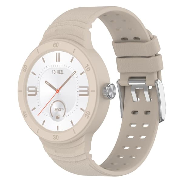 Huawei Watch GT Cyber silikoninen ranneke - Beige White