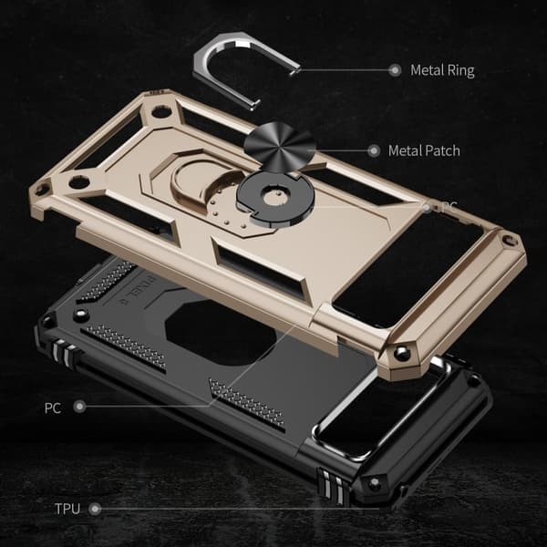 Bofink Combat Google Pixel 8 Etui - Gull Gold