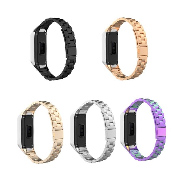 Samsung Galaxy Fit rustfrit stål Urrem - Sort Black