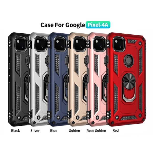 Bofink Combat Google Pixel 4a skal - Svart Svart