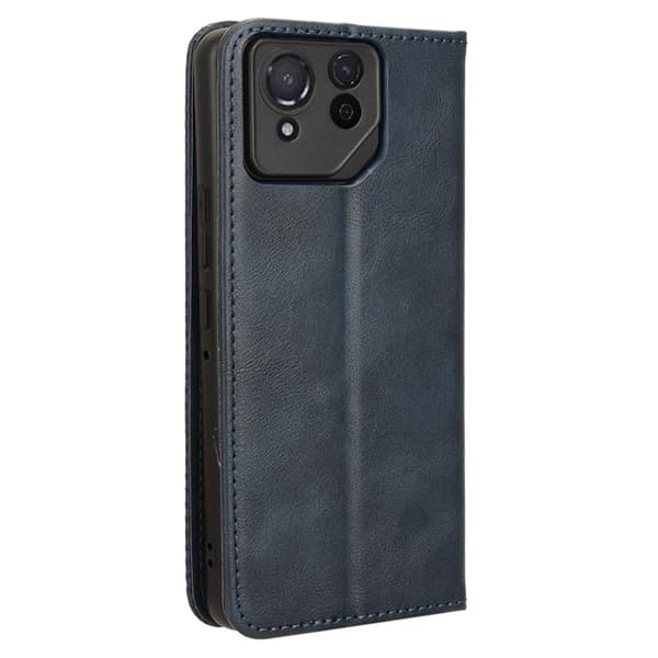Bofink Vintage Asus ROG Phone 8 Pro læderetui - Blå Blue