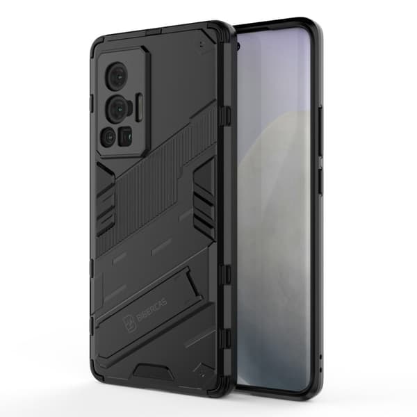 Støtsikkert hybriddeksel for Vivo X70 Pro - Svart Black