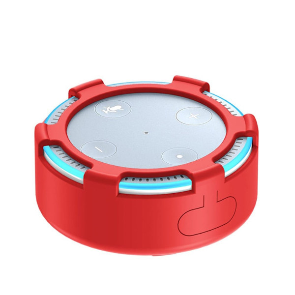 Amazon Echo Dot 2 silikonisuojus - Punainen Red