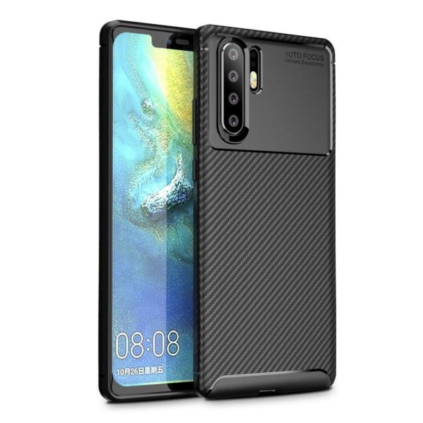 Huawei P30 Pro carbon fiber case - Black Black