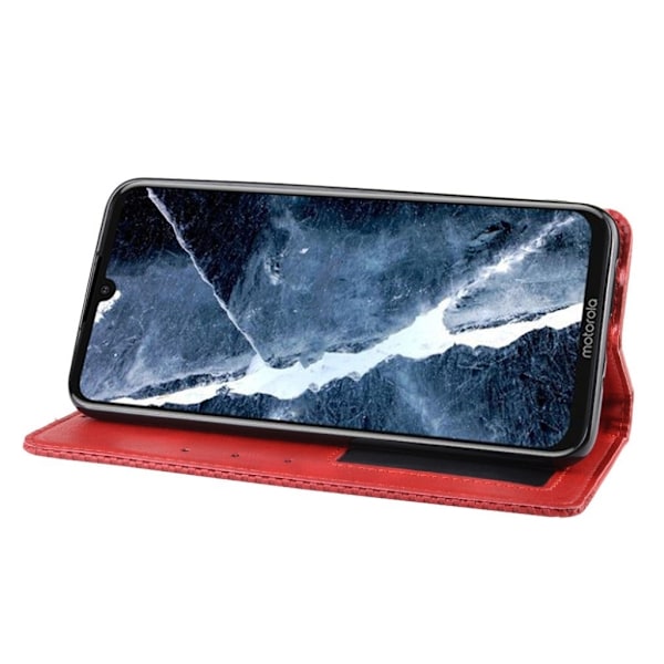 Bofink Vintage Motorola One Zoom kotelot - Punainen Red