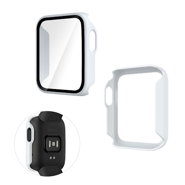 Xiaomi Redmi Klockram + härdat glas - Vit Vit