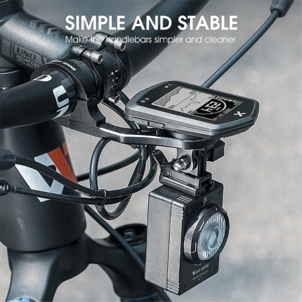 WEST BIKING bicycle handlebar GPS and Camera holder Black