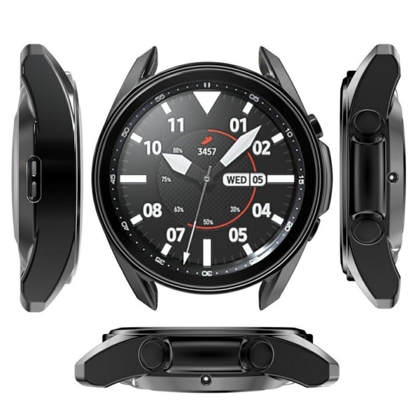 Samsung Galaxy Watch 3 (45mm) hållbar bumper - svart Svart