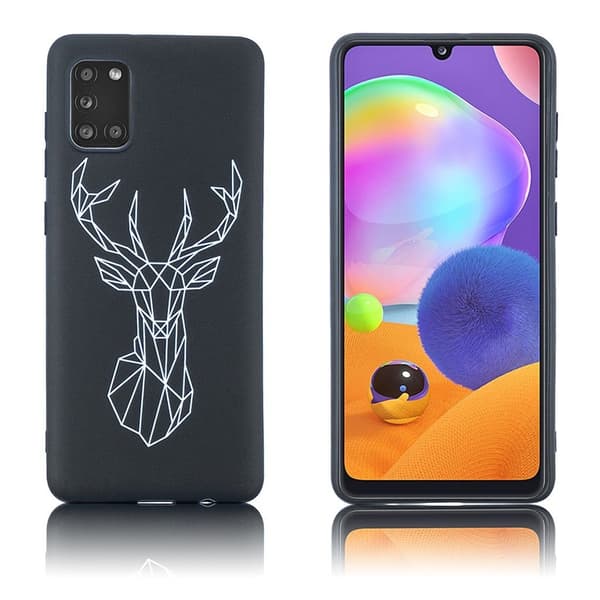 Imagine Samsung Galaxy A31 kotelot - Hirvi White