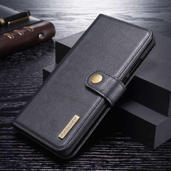 Dg.Ming Huawei P30 Pro 2-I-1 Splittet Skinnetui - Svart Black