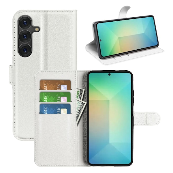 Classic Samsung Galaxy S25 fodral - Vit Vit