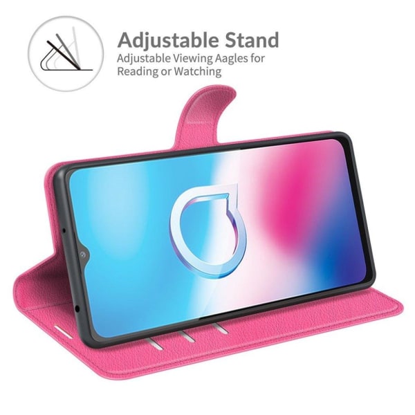 Classic Alcatel 3L (2021) / 1S (2021) flip case - Rose Pink
