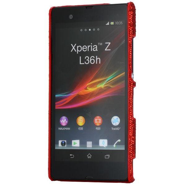 Glitter (Punainen) Sony Xperia Z Suojakuori Red 9bee | Red | Mjukplast |  Fyndiq