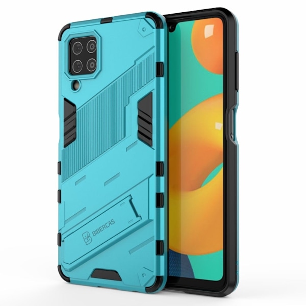 Stöttåligt Samsung Galaxy M32 hybridskal - Blå Blå