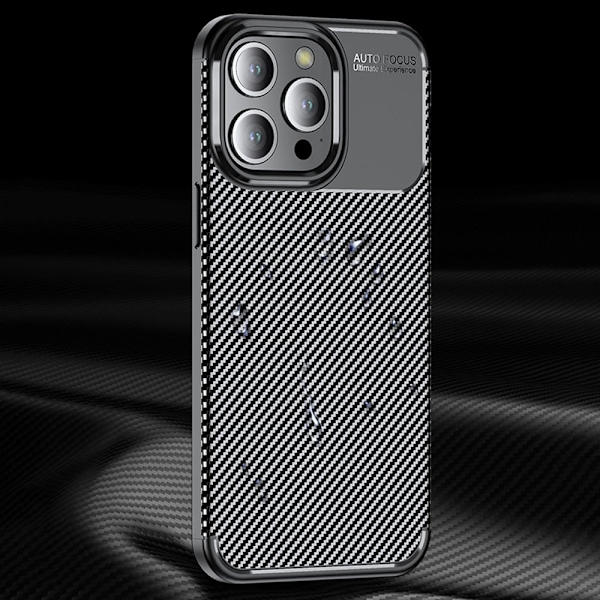 Carbon Shield iPhone 15 Pro skal - Svart Svart