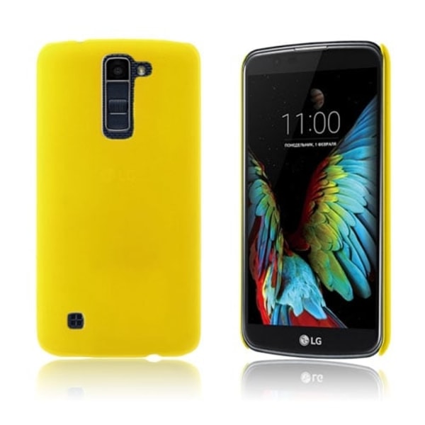 Christensen LG K10 Plastikkdeksel - Gul Yellow