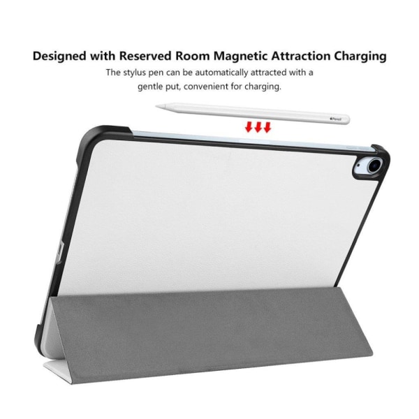 ENKAY tri-fold iPad Air (2020) / Pro 11 inch (2018) leather case White