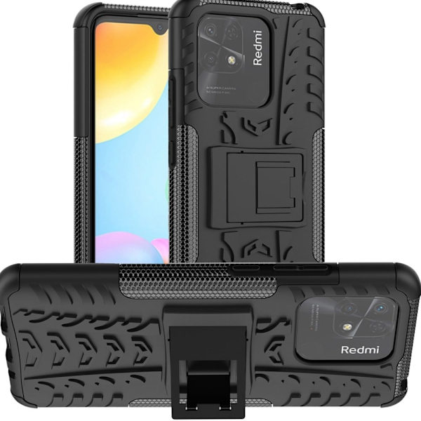 Offroad Etui Xiaomi Redmi 10C - Sort Black