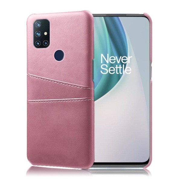 Dual Card OnePlus Nord N10 5G kotelot - Ruusukulta Pink