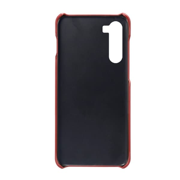 Dual Card Etui Motorola Edge S30 - Rød Red