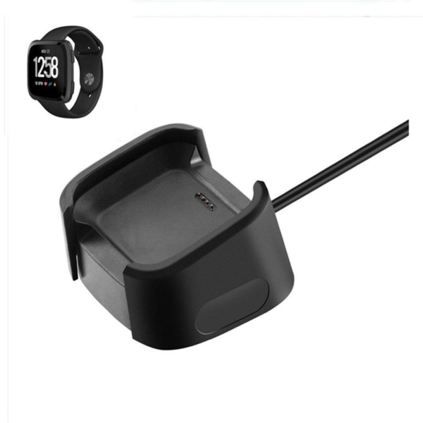 Fitbit Versa 2 USB fast charging dock Black