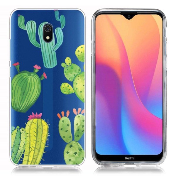 Deco Xiaomi Redmi 8A cover - Kaktus Green