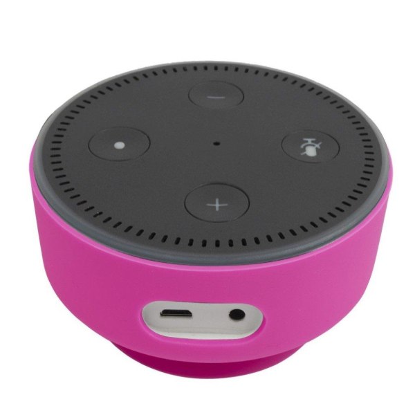 Amazon Echo Dot 2 Enfärgat silikon skal - Rosa Rosa