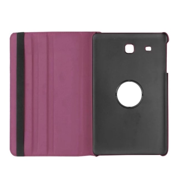 Jessen Samsung Galaxy Tab E 9.6 Nahkakotelo Kääntyvällä Standillä - Violetti Purple