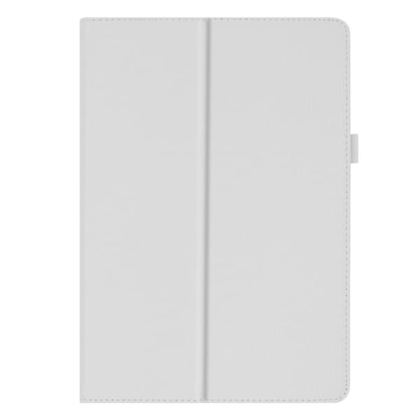 Lenovo Tab E10 litchi läderfodral - Vit Vit