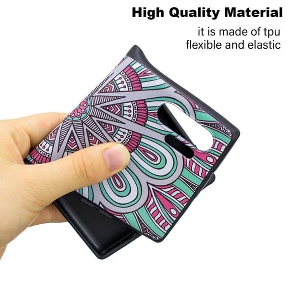 Imagine  Samsung Galaxy Note 10 Pro deksel - Symetrisk mønster Multicolor