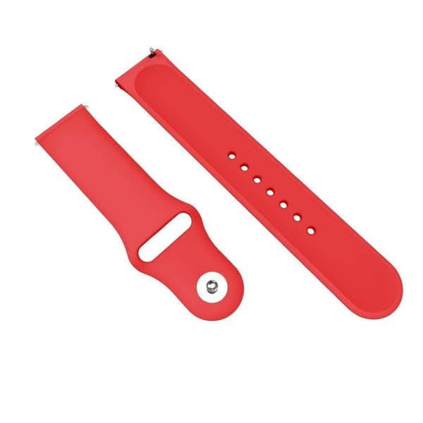 Huawei Watch GT / Magic elegant silikonarmbånd - Rød Red