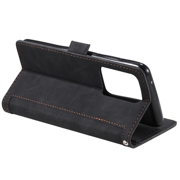 Suburbian läder Samsung Galaxy S20 Ultra fodral - Svart Svart