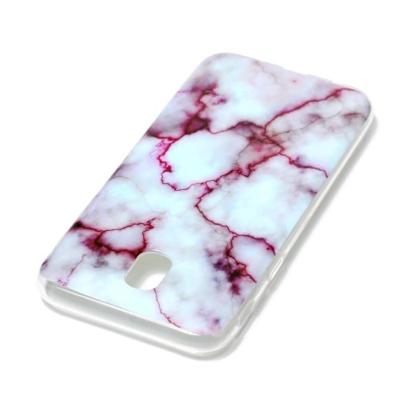 Samsung Galaxy J5 (2017) Marmori Kuviollinen IMD Geeli TPU Takasuoja Kuori - Ruusu Pink