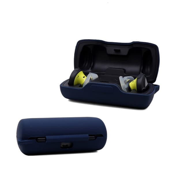BOSE SoundSport Free silikonetui med spenne - Midnattsblå Blue