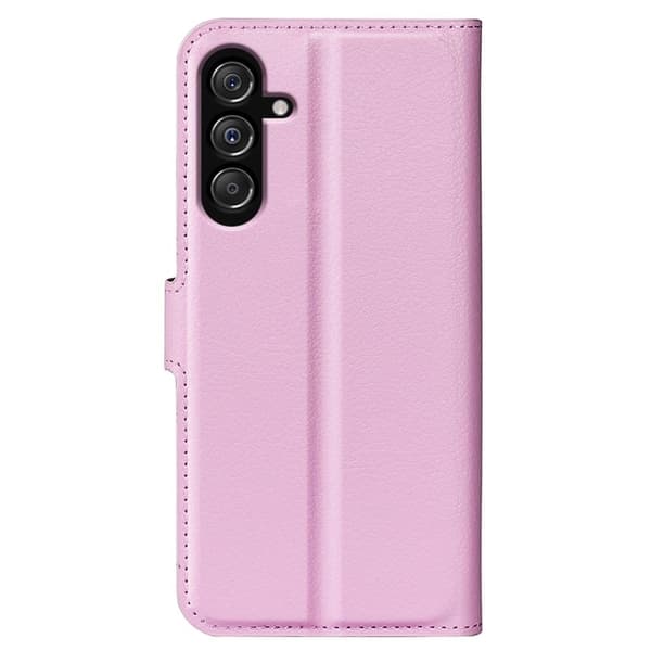 Klassisk Samsung Galaxy M34 Flip Etui - Lyserød Pink