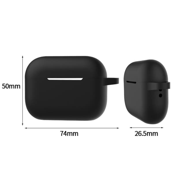 AirPods Pro 2 silikonikotelo rengassoljella - Mintunvihreä Green