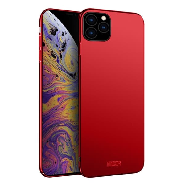 Mofi Slim Shield Deksel For iPhone 11 Pro Max - Rød Red
