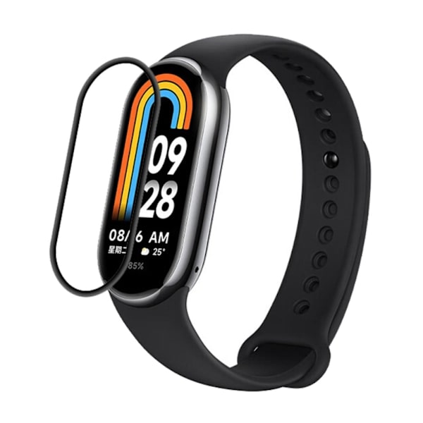 RURIHAI Xiaomi Smart Band 8 screen protector Transparent