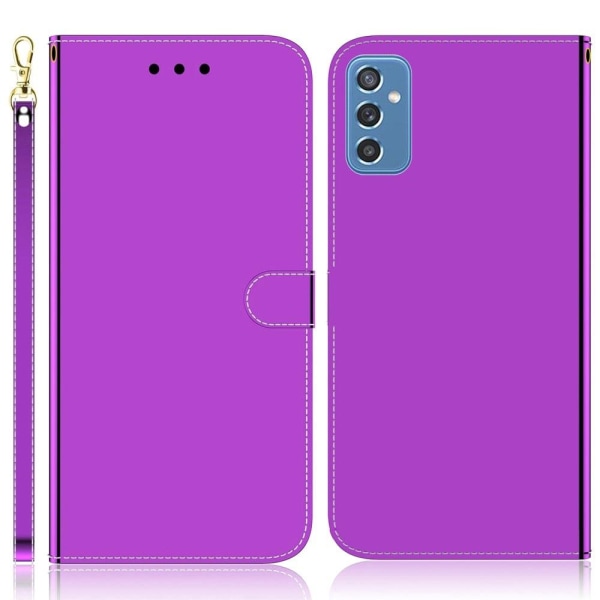 Mirror Samsung Galaxy M52 5G Flip Etui - Lilla Purple