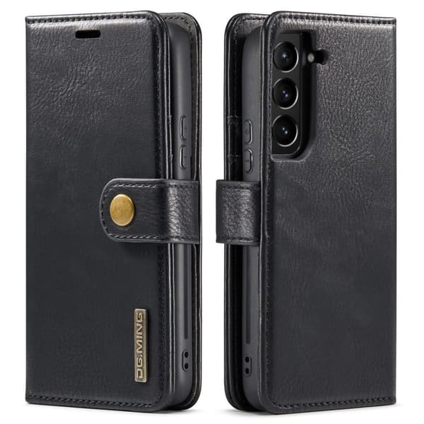 DG.Ming Samsung Galaxy S22 2-in-1 Lommebok Etui - Svart Black