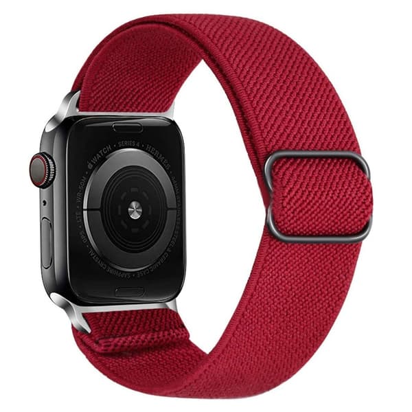 Apple Watch 40mm elastinen kellonhihna - Punainen Red