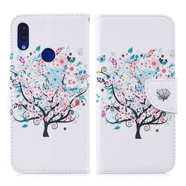 Wonderland Xiaomi Redmi Note 7 / Note 7S etui – Blomstret Træ Multicolor